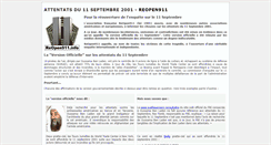 Desktop Screenshot of lyon.reopen911.info
